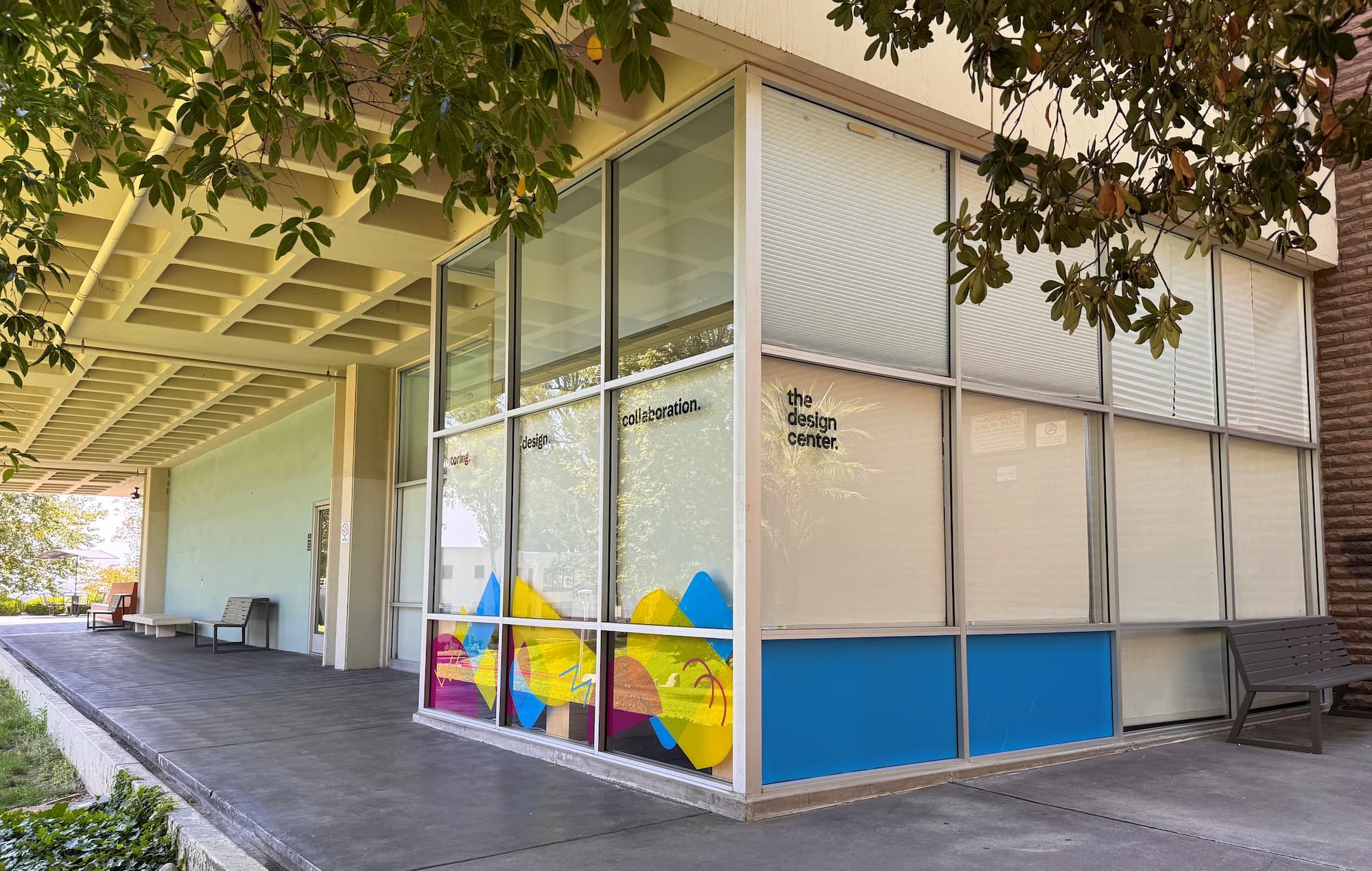 Exterior of the Design Center